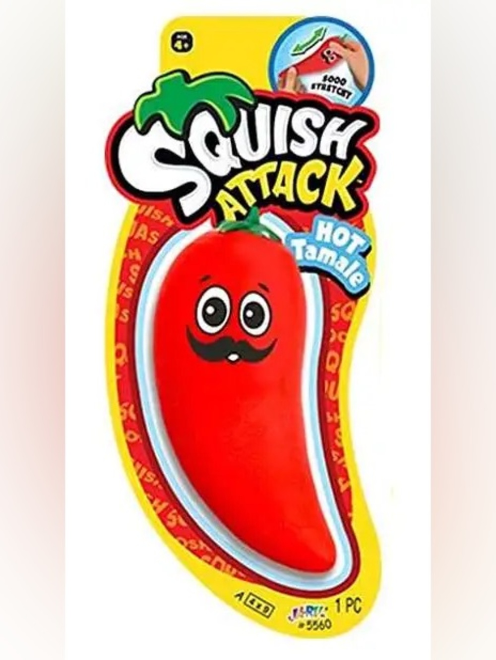 JA-RU | Red Hot Pepper Squishy Fidget Toy